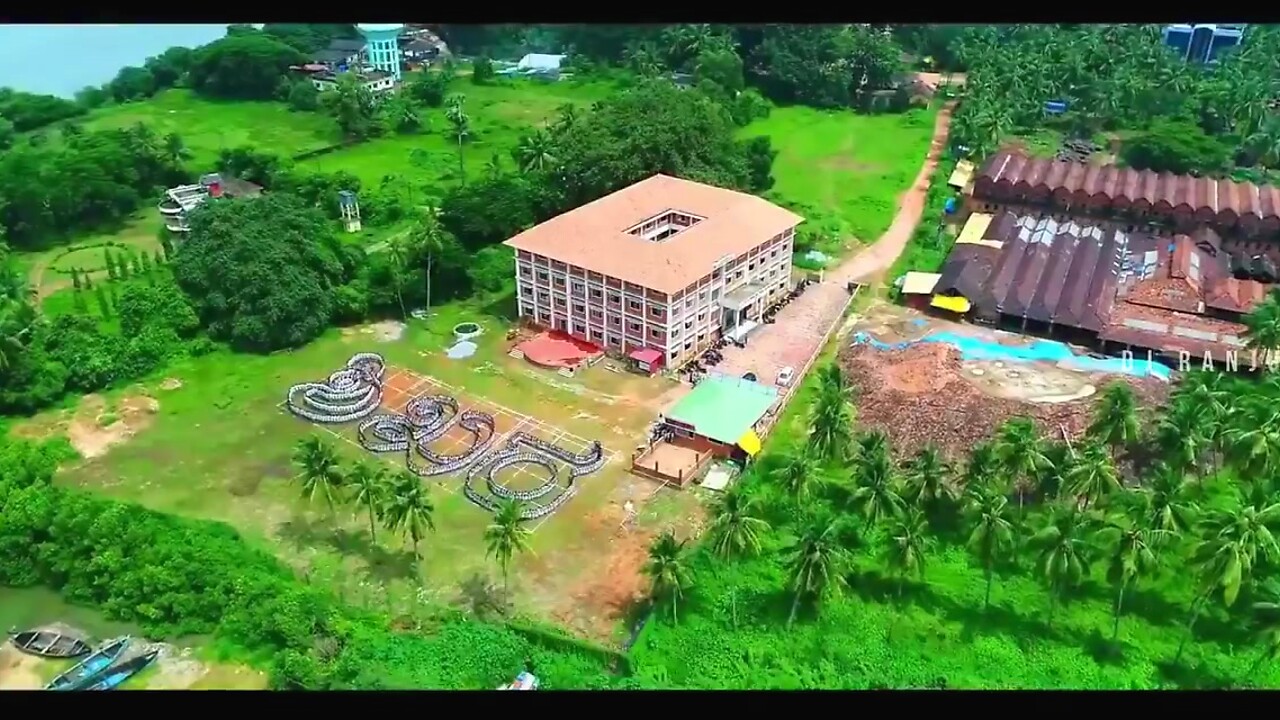 Aerial view of Dr. B. B. Hegde First Grade College campus