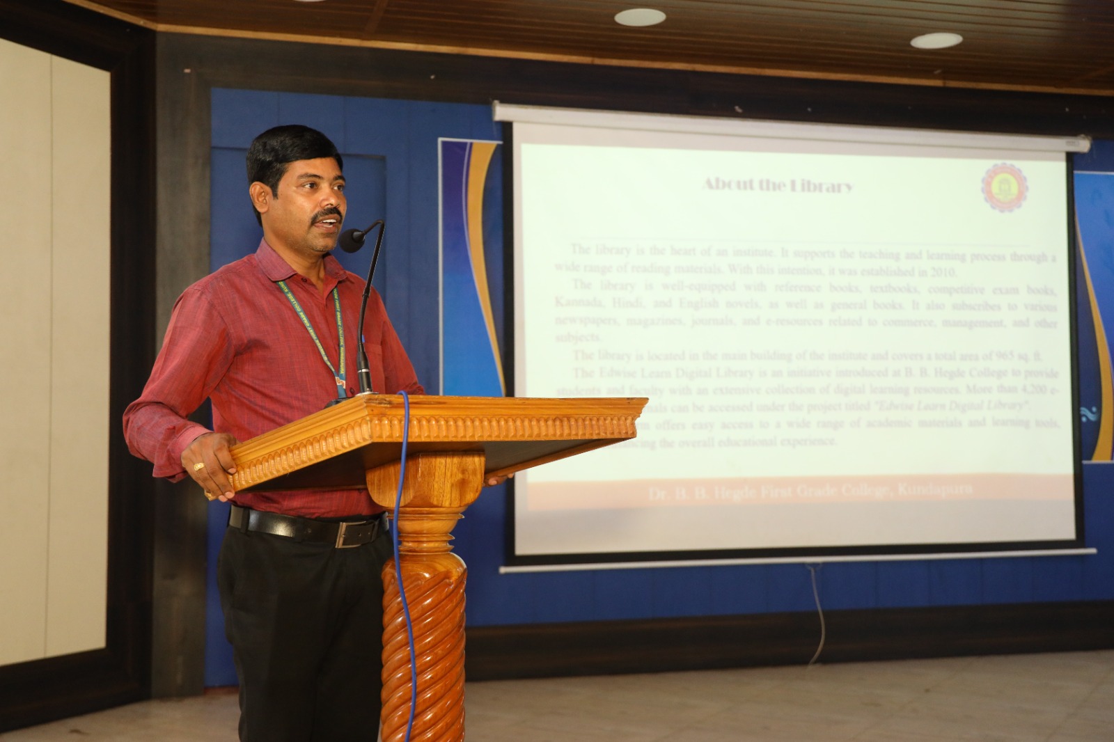 "Prerana" Presentation of the Library