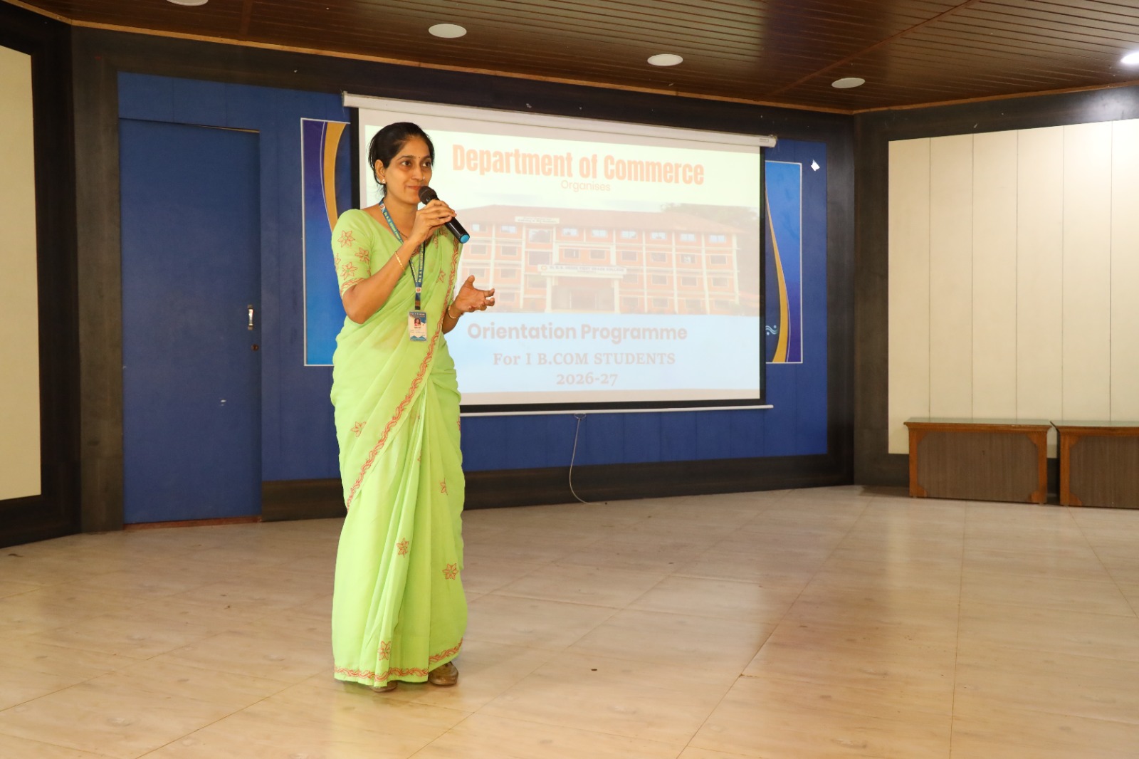 "Prerana" Presentation of the Department of Commerce