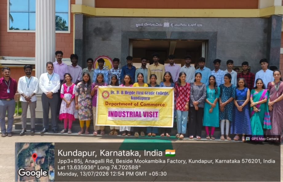 Industrial Visit for Bridge Course Students at Sowparnika Tiles and Cashew Factory