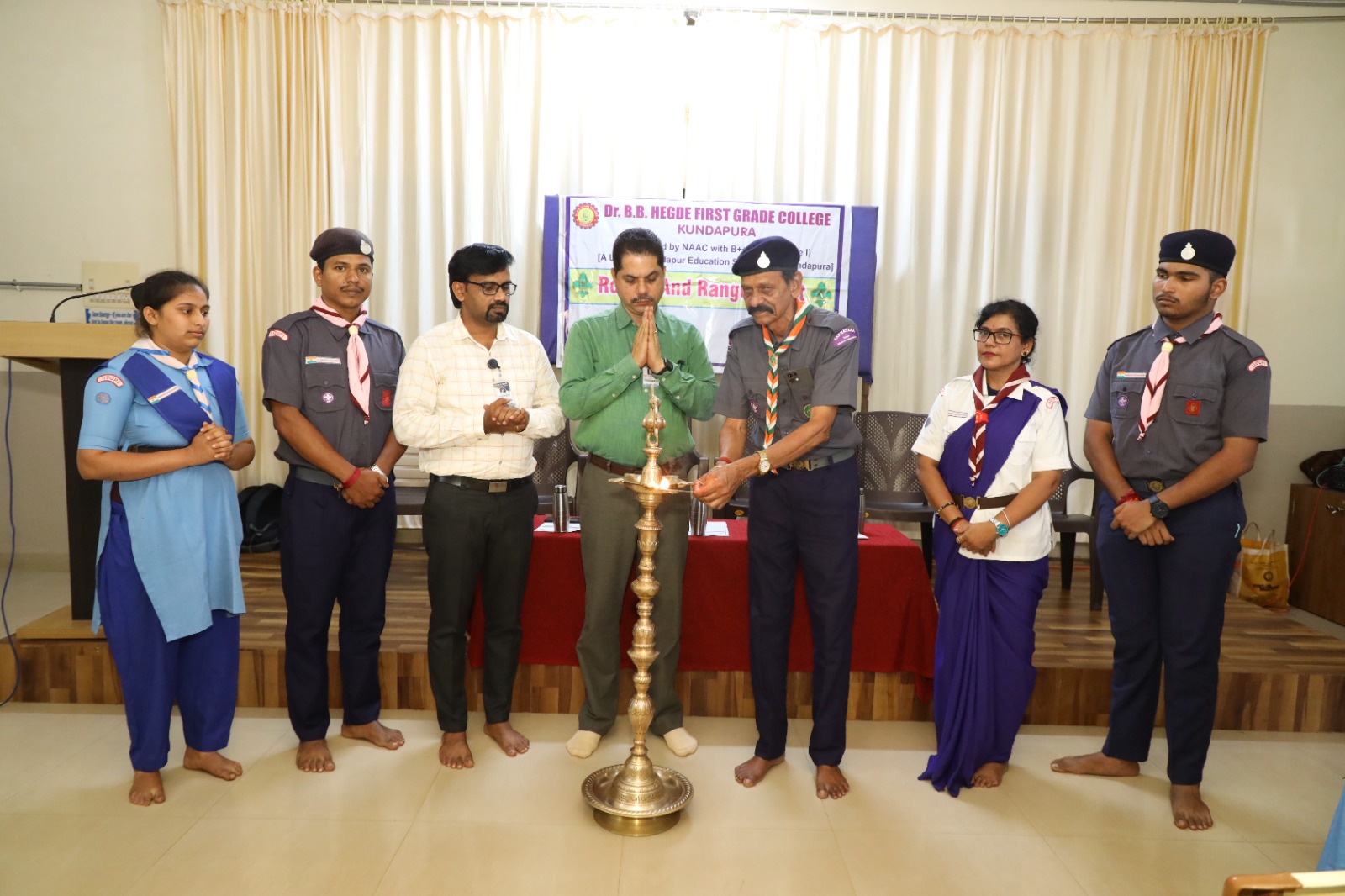 Inauguration of Annual Activities of Rovers & Rangers unit:2026-27